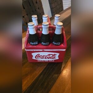 Coca-Cola Rare Vintage Ceramic Cookie Jar Collectable